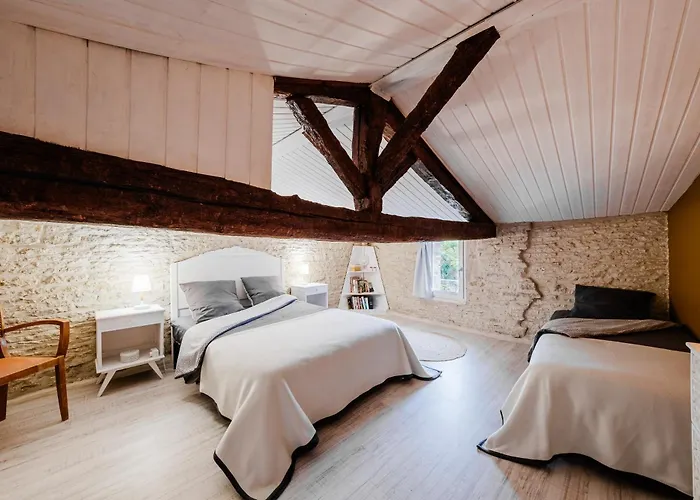 Сasa de vacaciones La Grange Bleue - Parking Prive - A 2km De La *